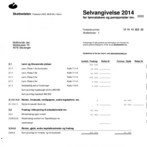 Tłumaczenie przysięgłe rozliczenia podatkowego z Norwegii na język polski – online