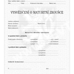 Tłumaczenie przysięgłe świadectwa maturalnego z Czech na język polski – online