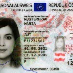 Tłumaczenie przysięgłe dowodu osobistego z Austrii na język polski – online