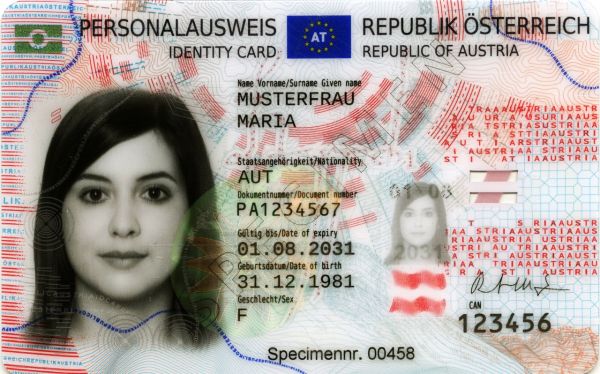 Tłumaczenie przysięgłe dowodu osobistego z Austrii na język polski – online