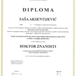 Tłumaczenie przysięgłe dyplomu ukończenia studiów z Chorwacji na język polski – online