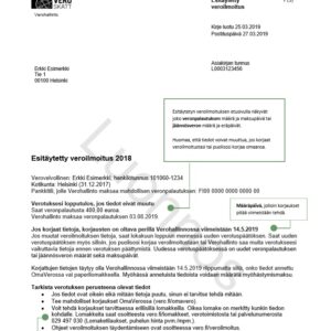 Tłumaczenie przysięgłe rozliczenia podatkowego z Finlandii na język polski – online