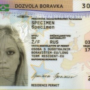Tłumaczenie przysięgłe zezwolenia na pobyt tymczasowy z Chorwacji na język polski – online