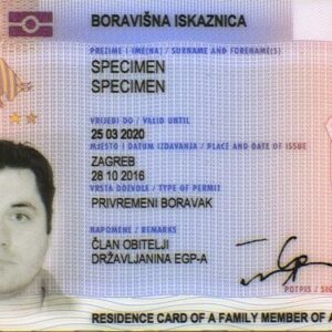 Tłumaczenie przysięgłe karty pobytu z Chorwacji na język polski – online