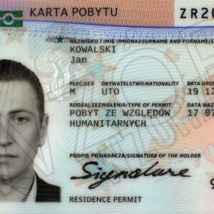 Tłumaczenie przysięgłe karty pobytu z Polski na język niemiecki – online