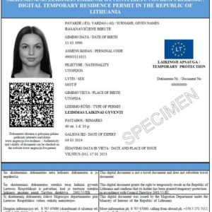 Tłumaczenie przysięgłe zezwolenia na pobyt tymczasowy z Litwy na język polski – online