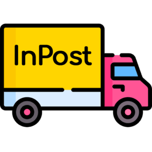 Cieżarówka z napisek InPost
