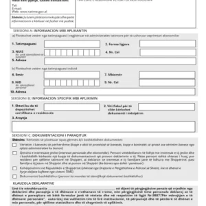 Tłumaczenie przysięgłe certyfikatu rezydencji podatkowej z Albanii na język polski – online