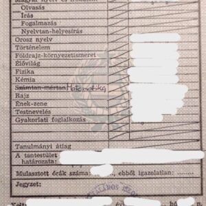 Tłumaczenie przysięgłe świadectwa ukończenia szkoły z Węgier na język polski – online