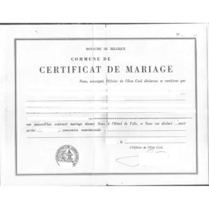 Tłumaczenie przysięgłe aktu małżeństwa z Belgii na język polski – online