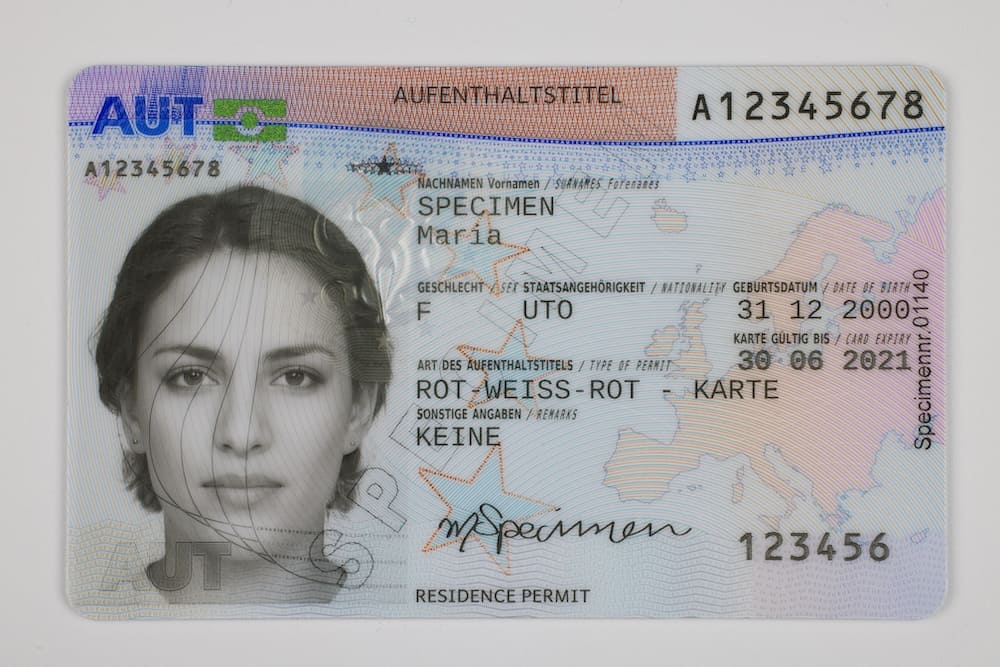 Tłumaczenie przysięgłe karty pobytu z Austrii na język polski – online - obrazek 2