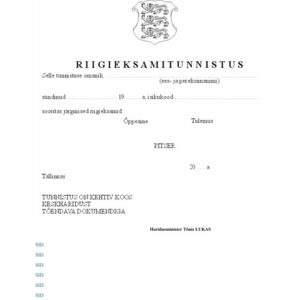 Tłumaczenie przysięgłe świadectwa maturalnego z Estonii na język polski – online