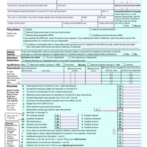 Tłumaczenie przysięgłe rozliczenia podatkowego z USA na język polski – online