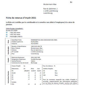 Tłumaczenie przysięgłe rozliczenia podatkowego z Luksemburga na język polski – online
