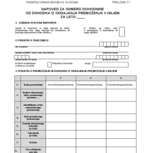 Tłumaczenie przysięgłe rozliczenia podatkowego z Słowenii na język polski – online