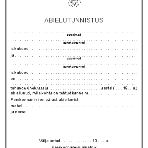 Tłumaczenie przysięgłe aktu małżeństwa z Estonii na język polski – online