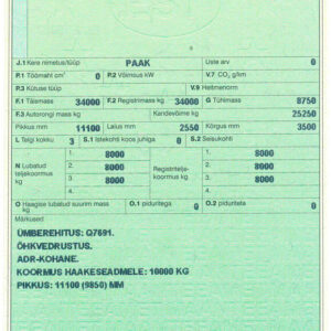 Tłumaczenie przysięgłe dokumentów samochodowych z Estonii na język polski – online