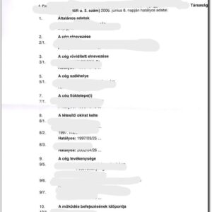 Tłumaczenie przysięgłe wyciągu z KRS z Węgier na język polski – online