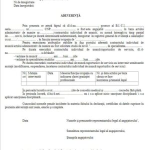 Tłumaczenie przysięgłe świadectwa pracy z Rumunii na język polski – online