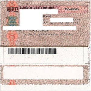 Tłumaczenie przysięgłe zezwolenia na pobyt tymczasowy z Estonii na język polski – online