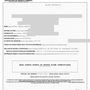 Tłumaczenie przysięgłe zaświadczenia o niekaralności z Portugalii na język polski – online