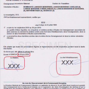 Tłumaczenie przysięgłe dokumentu urzędowego z Belgii na język polski – online