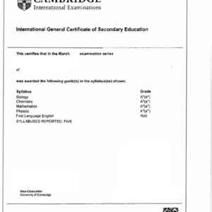 Tłumaczenie przysięgłe świadectwa maturalnego z Anglii na język polski – online