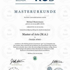 Tłumaczenie przysięgłe dyplomu ukończenia studiów z Niemiec na język polski – online