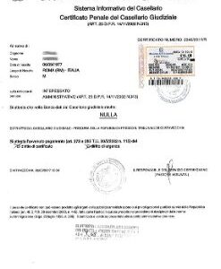 Tłumaczenie przysięgłe zaświadczenia o niekaralności z Włoch na język polski – online