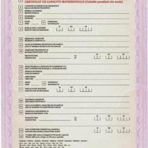 Tłumaczenie przysięgłe zaświadczenia o braku przeszkód do zawarcia małżeństwa z Rumunii na język polski – online